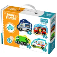 Pojazdy w akcji - zestaw puzzli dla maluchów - Trefl