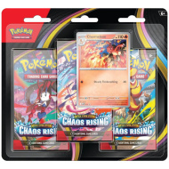 Pokémon TCG: Mega Evolution Chaos Rising — blister zawierający 3 boostery