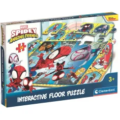 Póki i cudowni przyjaciele — interaktywne puzzle podłogowe, 24 elementy - Clementoni