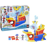 Póki i jego wspaniali przyjaciele Waterwebs: Zestaw do zabawy Póki – piracki statek - Hasbro