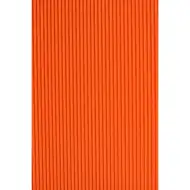 Pomarańczowa dekoracyjna tektura falista 3D 50x70cm 161g 1 szt.