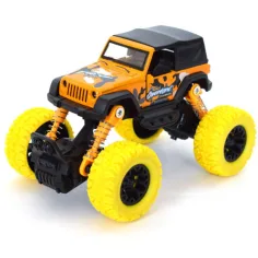 Pomarańczowy terenowy samochód off-road z napędem ciernym w skali 1/32 zdjęcie 2