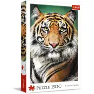 Portret tygrysa puzzle 1500 elementów - Trefl