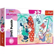 Postacie z Disney+ na plaży 30-elementowe puzzle - Trefl