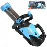 Power Popper Gun: Trójstrzałowy pistolet na piankowe kulki, 55 cm
