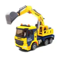 Power Truck ciężarówka z dźwigiem z efektem świetlnym i dźwiękowym 40 cm