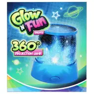 Projektorowa lampa Glow N Fun z motywem kosmosu