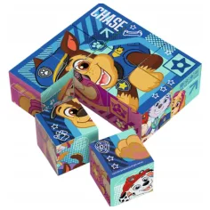 Psi Patrol 9-elementowe puzzle kostkowe - Trefl zdjęcie 2