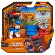Psi Patrol: Charger i Wheeler zestaw do budowy z piaskiem kinetycznym - Spin Master