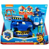 Psi Patrol: Rise and Rescue Chase – pojazd transformujący się z figurką – Spin Master