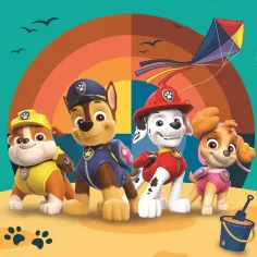 Psi Patrol Super Color 3 w 1 puzzle - Clementoni zdjęcie 2