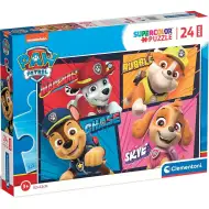 Psi Patrol Uśmiechnięte pieski 24-elementowe maxi supercolor puzzle - Clementoni