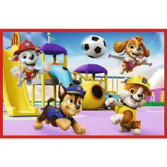 Psi Patrol grający dzień 2x24-elementowe puzzle - Trefl zdjęcie 2