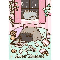 Pusheen Słodkich Snów 1000-elementowe Puzzle Premium Plus Quality - Trefl zdjęcie 2