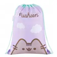 Pusheen fioletowy worek na buty, worek sportowy 43x34 cm