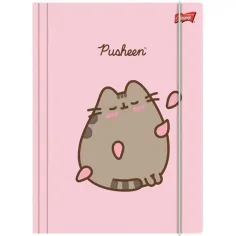 Pusheen różowa teczka z gumką A4