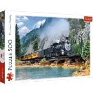 Puzzle „Pociąg górski” 500 elementów – Trefl