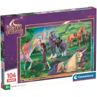 Puzzle „Przyjaciele z Akademii Jednorożców” 104 elementów - Clementoni