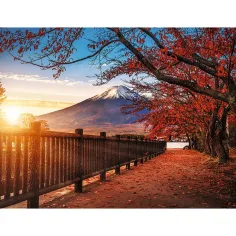 Puzzle 1000 elementów "Góra Fuji, Japonia Premium Plus" - Trefl zdjęcie 2