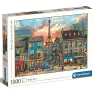 Puzzle 1000 elementów "Ulice Paryża" - Clementoni