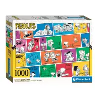 Puzzle 1000 elementów z komiksem Peanuts - Clementoni