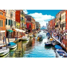 Puzzle 2000 elementów Murano - Wyspa Wenecja - Trefl zdjęcie 2