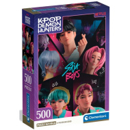 Puzzle 500 elementów K-pop Łowcy Demonów Saja Boys - Clementoni