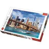 Puzzle 500 elementów z widokiem na Nowy Jork - Trefl