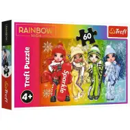 Puzzle 60 elementów Rainbow High przyjaciółki - Trefl