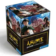 Puzzle Anime Attack on Titan 2, 500 elementów - Clementoni