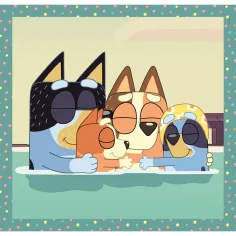 Puzzle Bluey Super Color 3×48 elementów - Clementoni zdjęcie 2