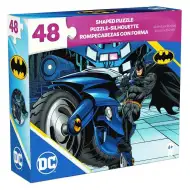 Puzzle DC Comics Batman na motocyklu, 48 elementów - Spin Master