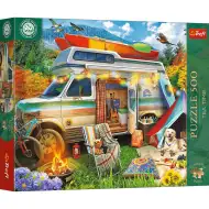 Puzzle EB: Kemping, 500-elementowa, premium puzzle – Trefl