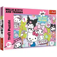 Puzzle Hello Kitty i przyjaciele, 300 elementów - Trefl