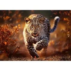 Puzzle Leopard Premium Plus 1000 elementów - Trefl zdjęcie 2