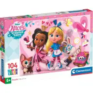 Puzzle Supercolor 104 elementów - Alice w Krainie Czarów - Clementoni