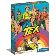 Puzzle Tex z komiksem HQC 1000 elementów z plakatem - Clementoni