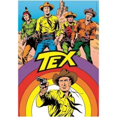 Puzzle Tex z komiksem HQC 1000 elementów z plakatem - Clementoni zdjęcie 2