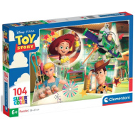 Puzzle Toy Story Super Color, 104 elementów - Clementoni