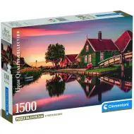 Puzzle Zaanse Schans HQC 1500 elementów - Clementoni