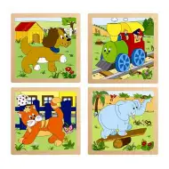 Puzzle dla dzieci - Woodyland