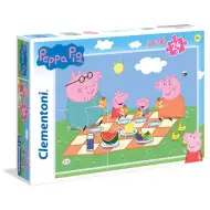 Puzzle maxi 24 elementów Peppa Pig - Clementoni