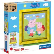 Puzzle ramkowe z 60 elementami z motywem Świnki Peppy - Clementoni