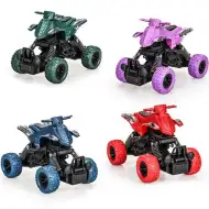 Quad z napędem na koło zamachowe w czterech różnych wersjach