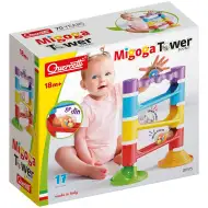 Quercetti: Migoga Tower zestaw toru kulkowego, 17 elementów