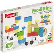 Quercetti: Modi Bloc Premium drewniane i plastikowe klocki konstrukcyjne, zestaw 30 sztuk