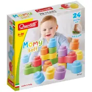Quercetti: Momy Soft 24-elementowy zestaw miękkich klocków konstrukcyjnych