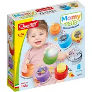 Quercetti: Momy Soft zestaw 8 sensorycznych miękkich klocków konstrukcyjnych ze światłem i dźwiękiem