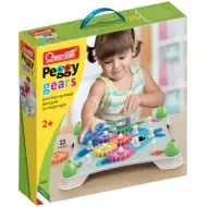 Quercetti: Peggy Gears 13-elementowy zestaw zębatek