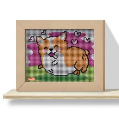 Quercetti: Pixel Art 4 Kawaii Corgi koraliki zdjęcie 2